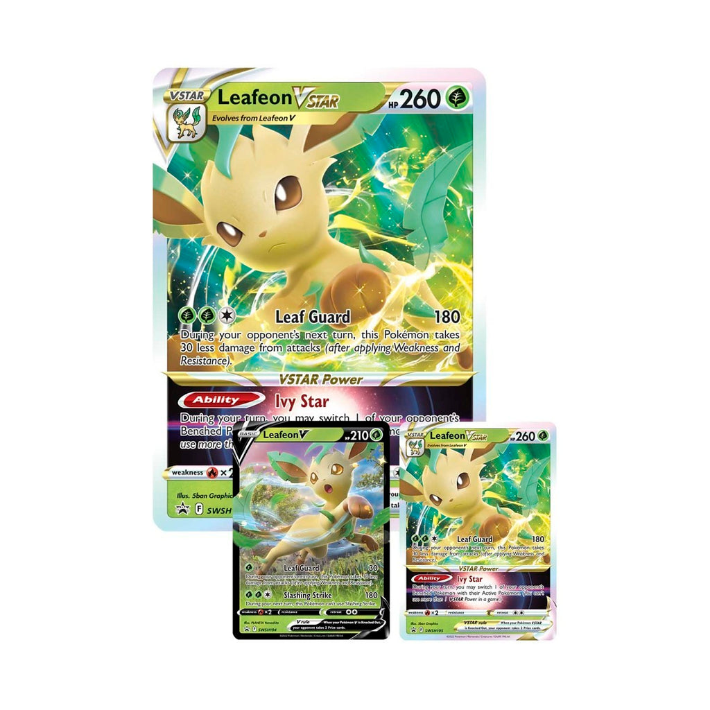 Pokémon TCG: Leafeon VSTAR Special Collection (2x Evolving Skies, 2x Fusion Strike)